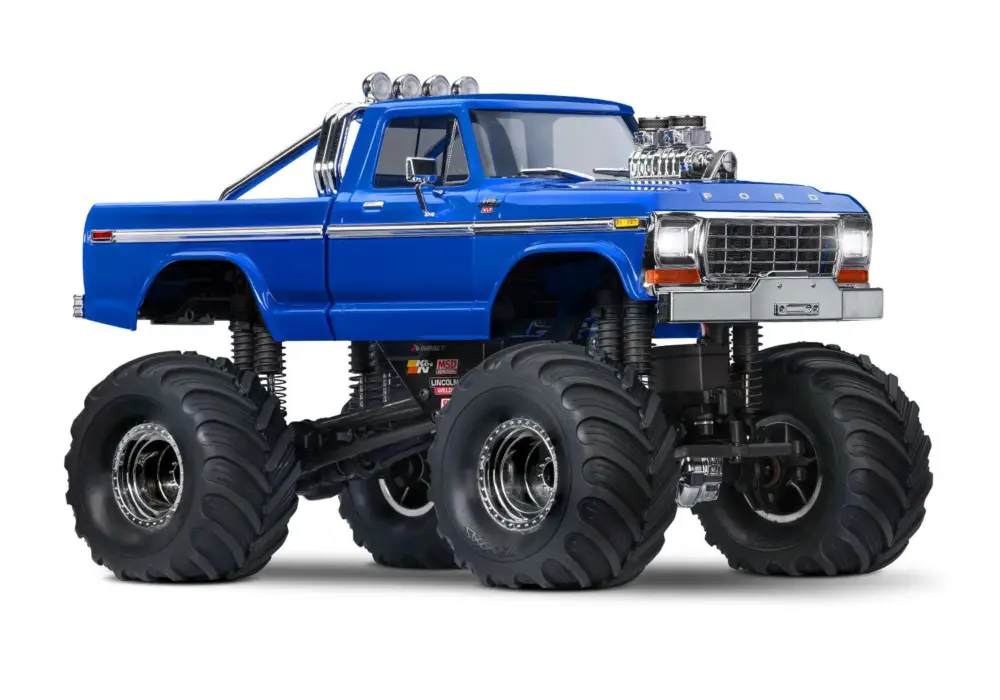 Traxxas TRX-4MT 1/18 Ford F-150 Monster Truck RTR - Blauw Laatste Versie
