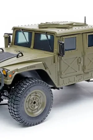 Speciale Aanbieding E-ZEE RC 1/16 4WD Hummer Military Truck RTR - Groen