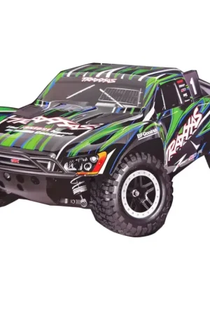 Traxxas Slash 4x4 VXL HD Clipless Brushless Short Course RTR - Groen Betaalbaar