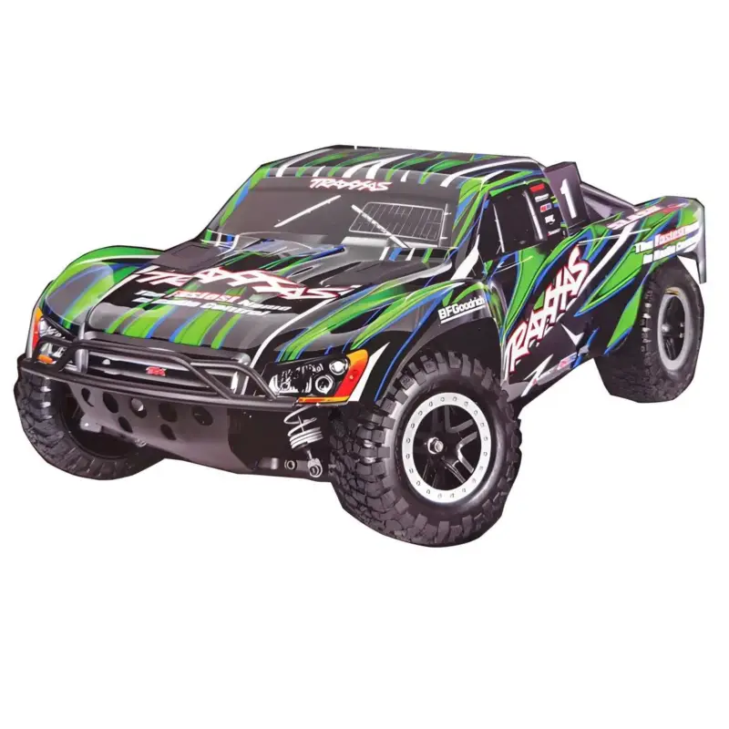 Traxxas Slash 4x4 VXL HD Clipless Brushless Short Course RTR - Groen Betaalbaar