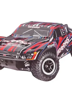 Traxxas Slash 4x4 VXL HD Clipless Brushless Short Course RTR - Rood Gratis Retour
