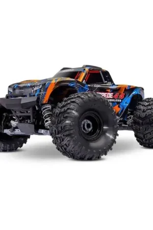 Koopje Traxxas Stampede 4X4 HD VX3 Brushless RTR - Oranje
