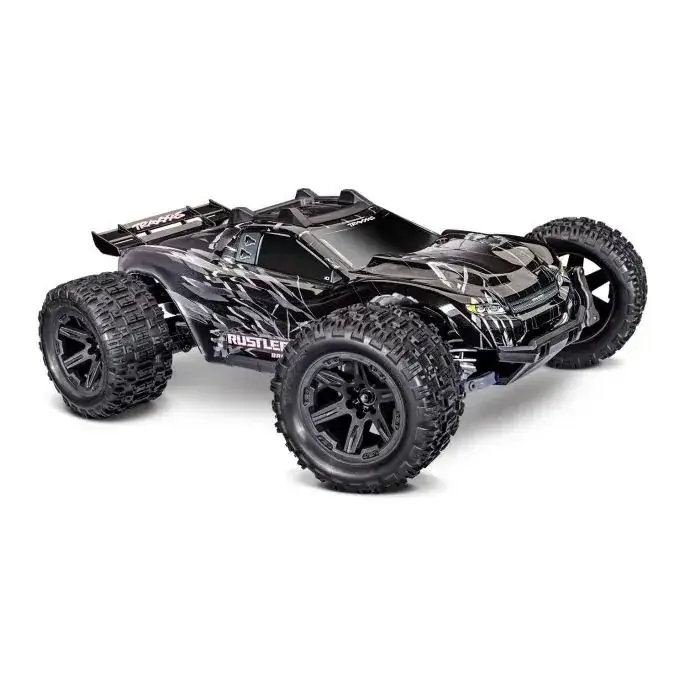 Traxxas Rustler 4X4 HD VX3 Brushless RTR - Zwart Bestseller