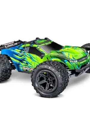 Fabrieksprijs Traxxas Rustler 4X4 HD VX3 Brushless RTR - Groen