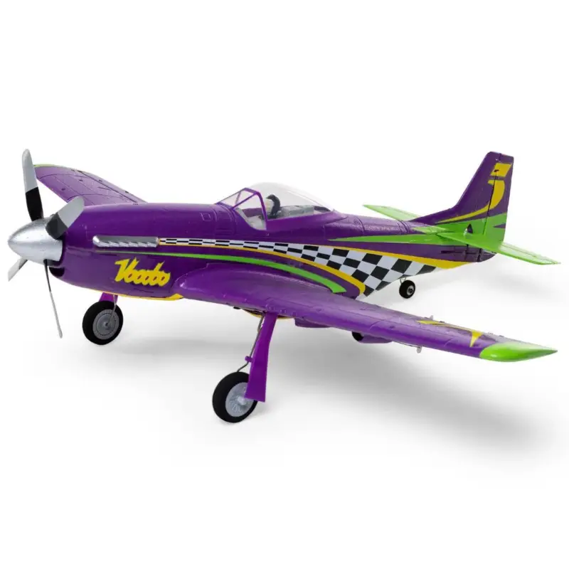 E-Flite UMX P-51D Voodoo BNF Basic, met AS3X en SAFE Select Gecertificeerd