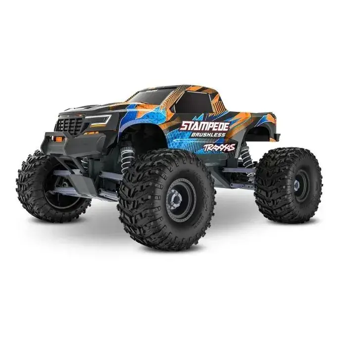 Traxxas Stampede 2WD HD VX3 Brushless RTR - Oranje Must-Have