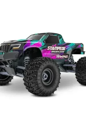 Traxxas Stampede 2WD HD VX3 Brushless RTR - Roze Premium