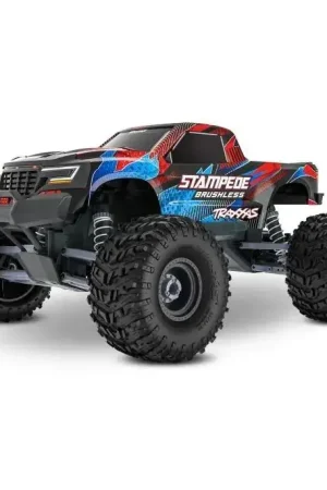 Traxxas Stampede 2WD HD VX3 Brushless RTR - Rood Direct Beschikbaar