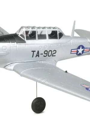 Weekendaanbieding EZ-Wings Mini AT-6 Texan, Zilver- RTF - 450mm - Incl. 2 accu's