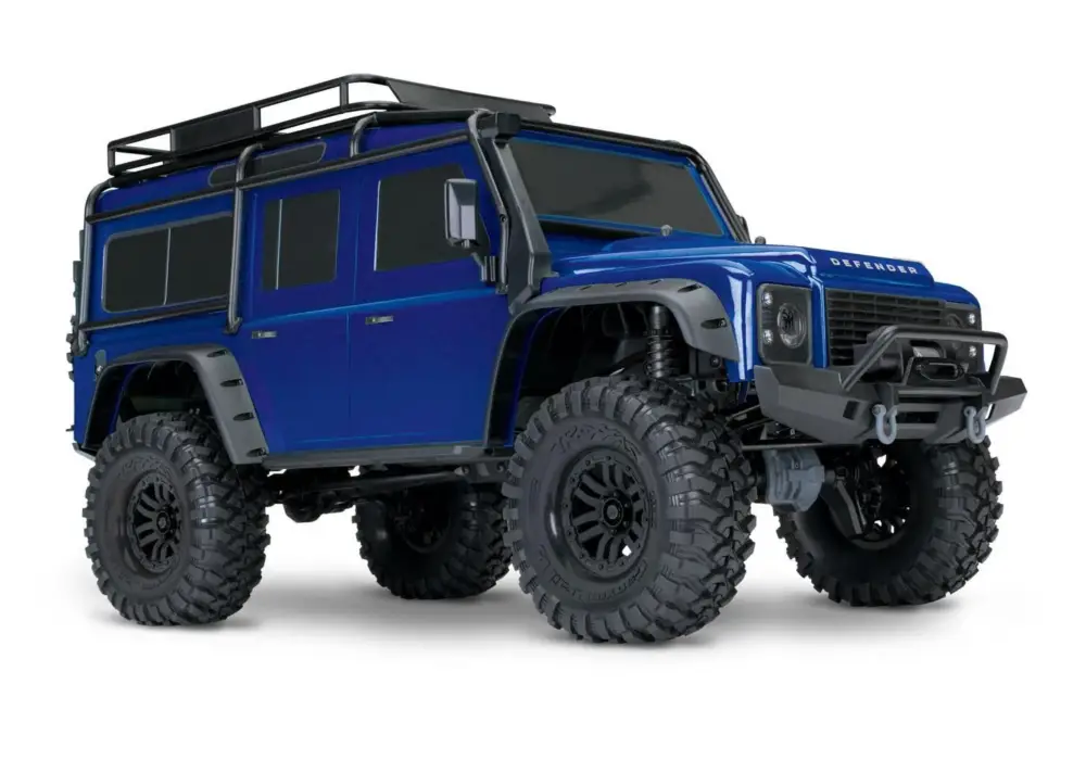 Traxxas TRX-4 Land Rover Defender - Blauw Gereduceerde Prijs