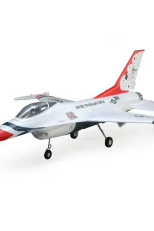 Favoriet E-Flite F-16 Thunderbirds 70mm EDF Jet BNF Basic met AS3X en SAFE Select