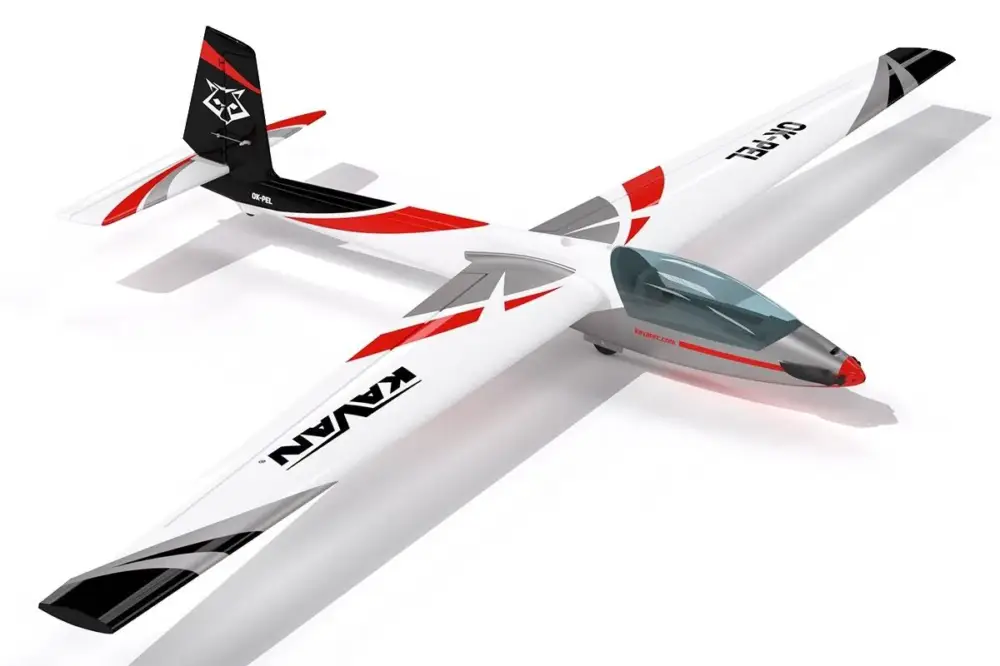 Koop Online Kavan Swift S-1 2400mm PNP - Rood