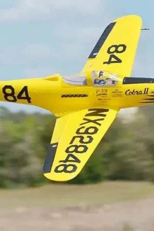 Weekendaanbieding FMS 980mm P-39 Racing High Speed PNP - Met Reflex V2