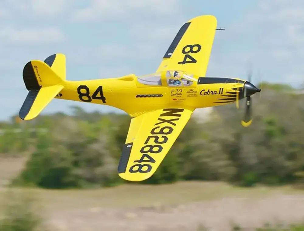 Weekendaanbieding FMS 980mm P-39 Racing High Speed PNP - Met Reflex V2