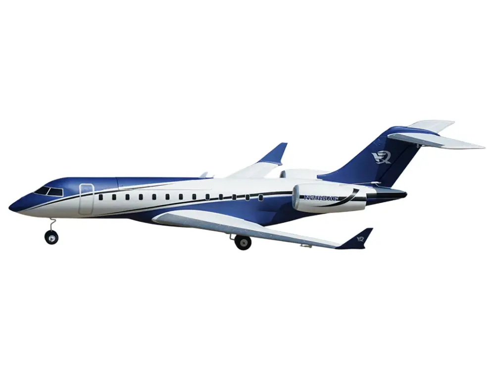 Premium XFLY Twin 40mm J-45 EDF Business Jet PNP - Blauw