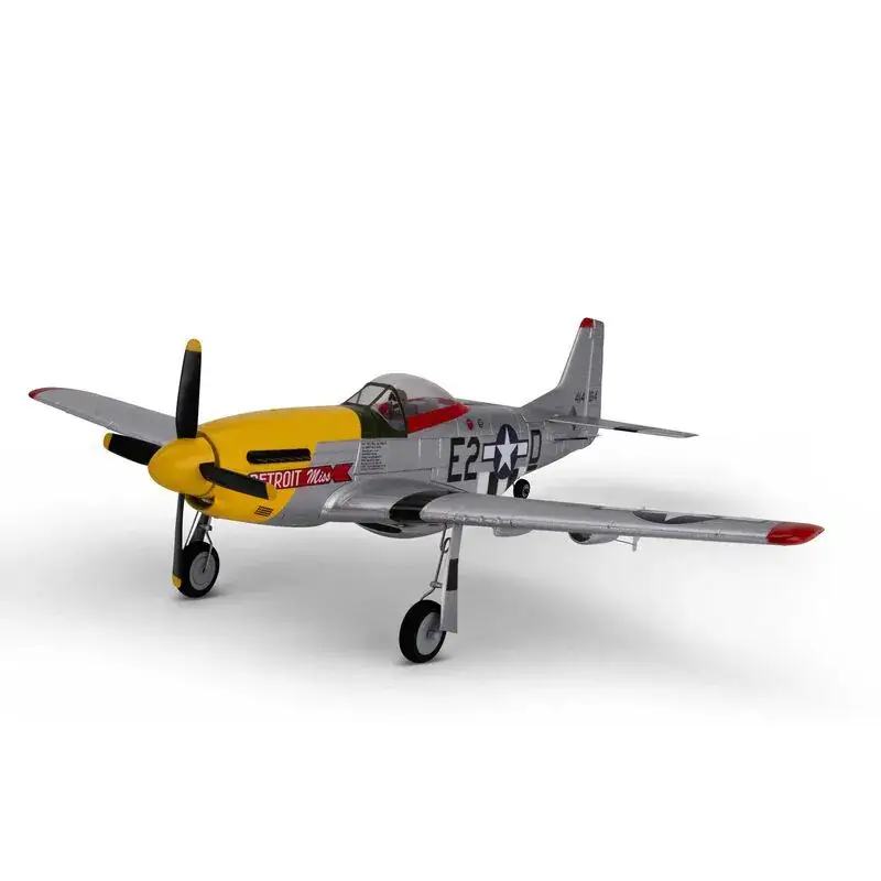 Exclusieve Aanbieding E-Flite UMX P-51D Mustang "Detroit Miss" BNF Basic met AS3X en SAFE Select