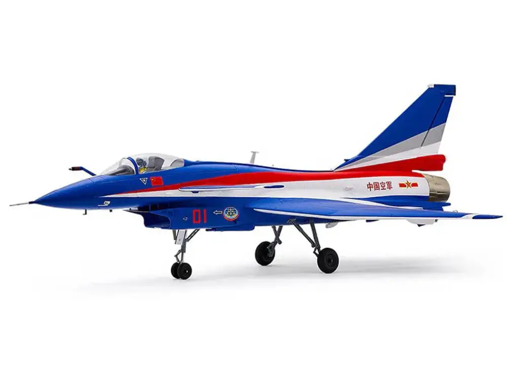FMS 64mm EDF J-10 PNP met Reflex V3 - Blauw Koopje