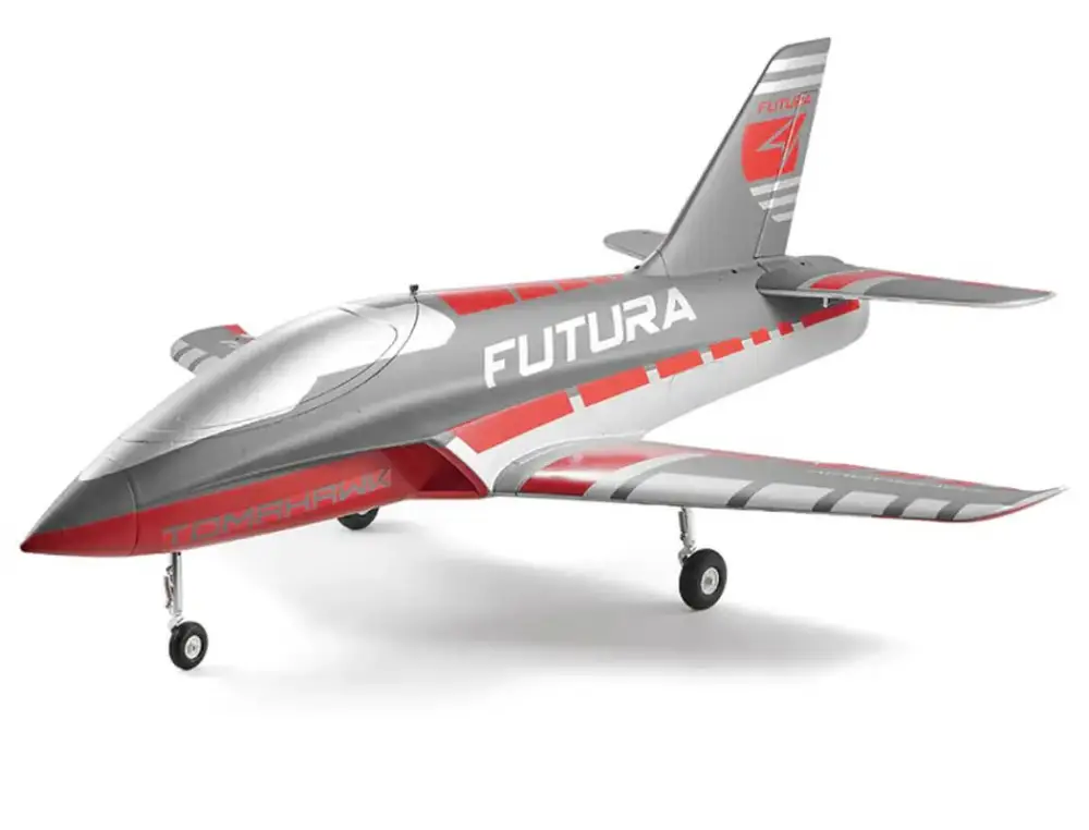 FMS 64mm Futura EDF PNP - Rood Hoge Kwaliteit