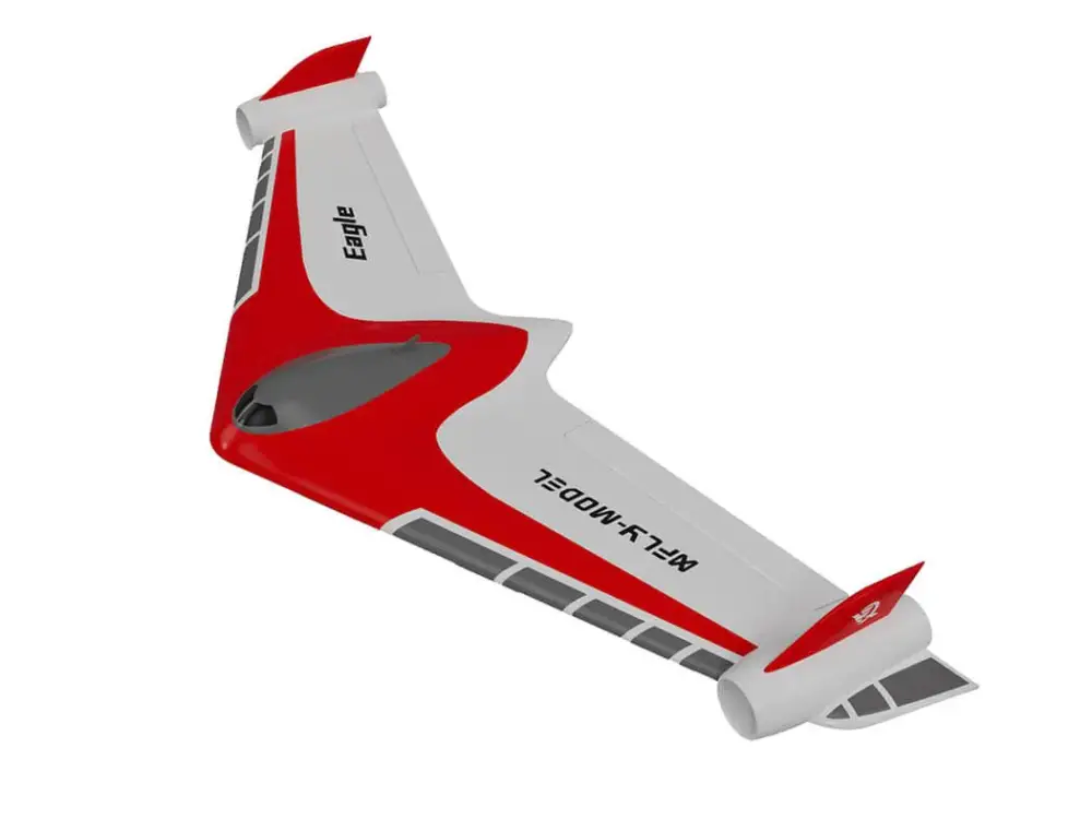 Exclusieve Aanbieding Xfly Eagle 40mm EDF PNP Incl. Gyro - Rood