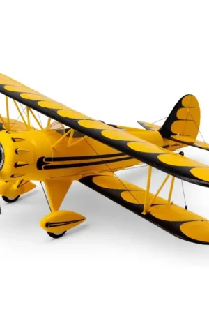Gecertificeerd E-Flite UMX Waco BNF Basic met AS3X en SAFE Select - Geel