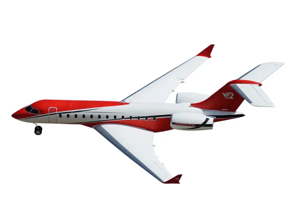 XFLY Twin 40mm J-45 EDF Business Jet PNP - Rood Koop Vandaag