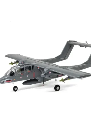 Direct Verzonden E-flite Micro OV-10 Bronco 645mm BNF Basic met AS3X en SAFE Select