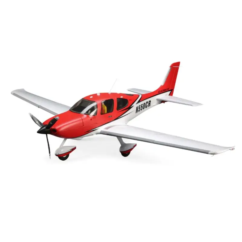 E-Flite Cirrus SR22T 1.5m electro vliegtuig - BNF Basic AS3X & Safe Laatste Versie