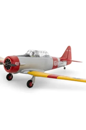 Finale Uitverkoop E-Flite SNJ-5/AT-6 Texan 1.5m BNF Basic with AS3X+ and SAFE Select
