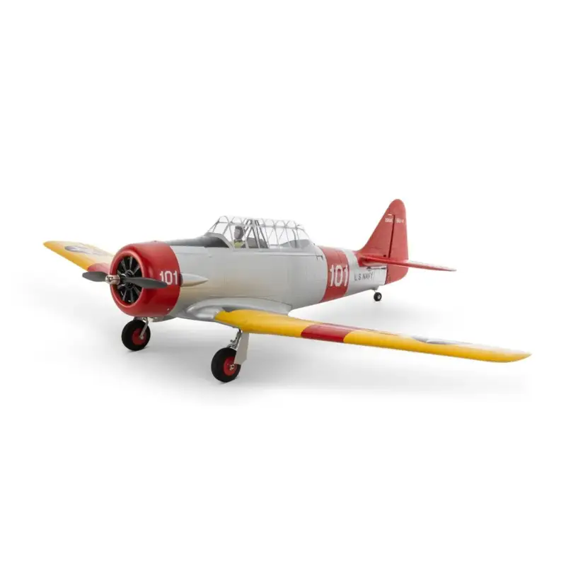 Finale Uitverkoop E-Flite SNJ-5/AT-6 Texan 1.5m BNF Basic with AS3X+ and SAFE Select