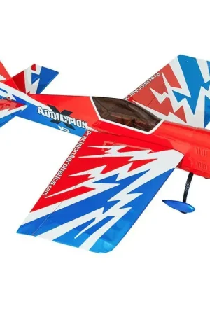 Precision Aerobatics Addiction X LED V3 - Rood - Kit Direct Beschikbaar