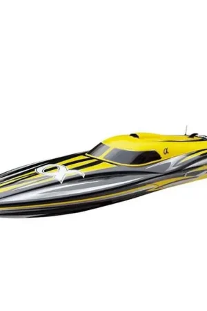 Joysway Alpha brushless boot RTR - Geel Populair