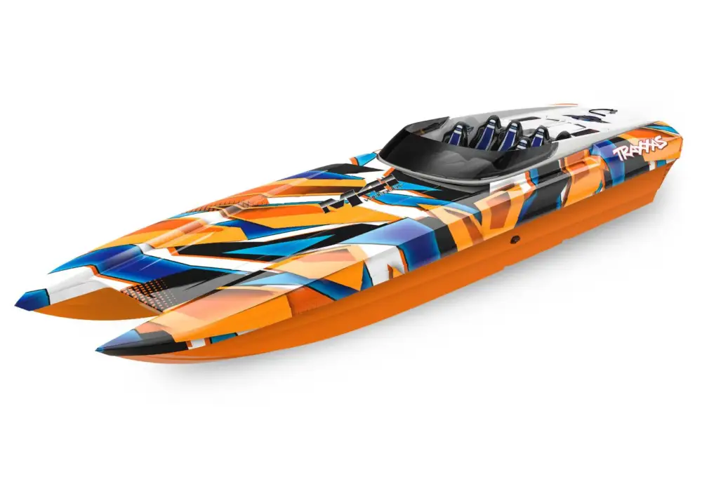 Traxxas DCB M41 Widebody brushless boot RTR - TSM - Oranje 2022 Lage Prijs
