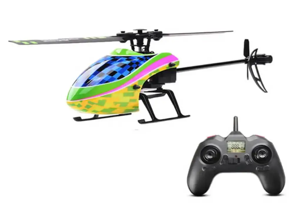 Shop Nu Kootai F03 4-kanaals flybarless helicopter RTF - Geel/Groen
