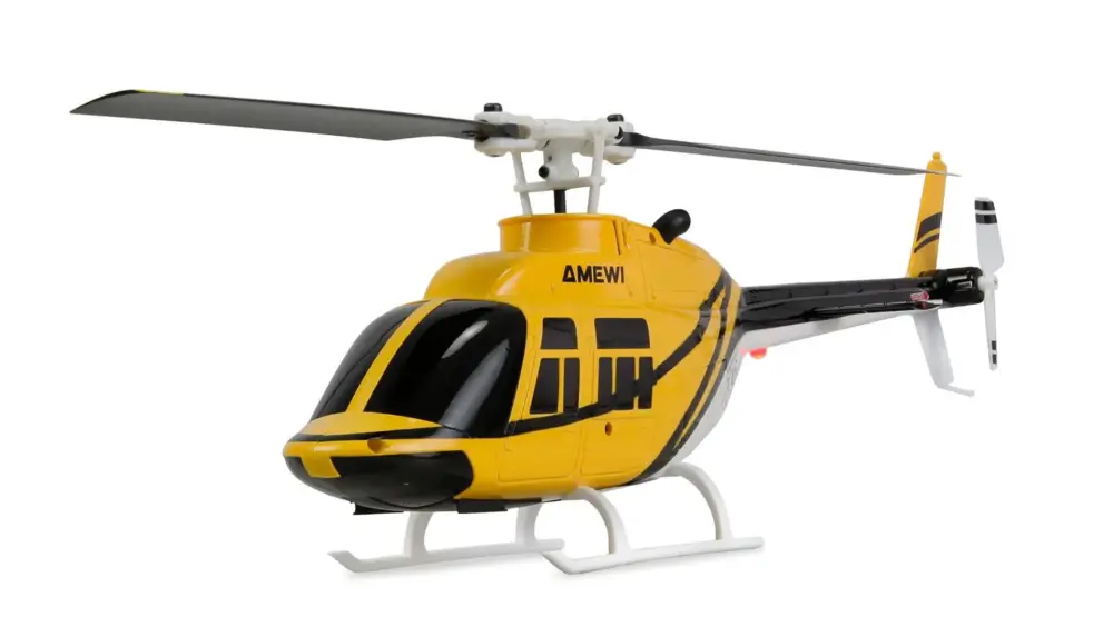 Goedkoop Amewi Bell 206 Jet Ranger Helicopter 4-Kanaals 6G RTF