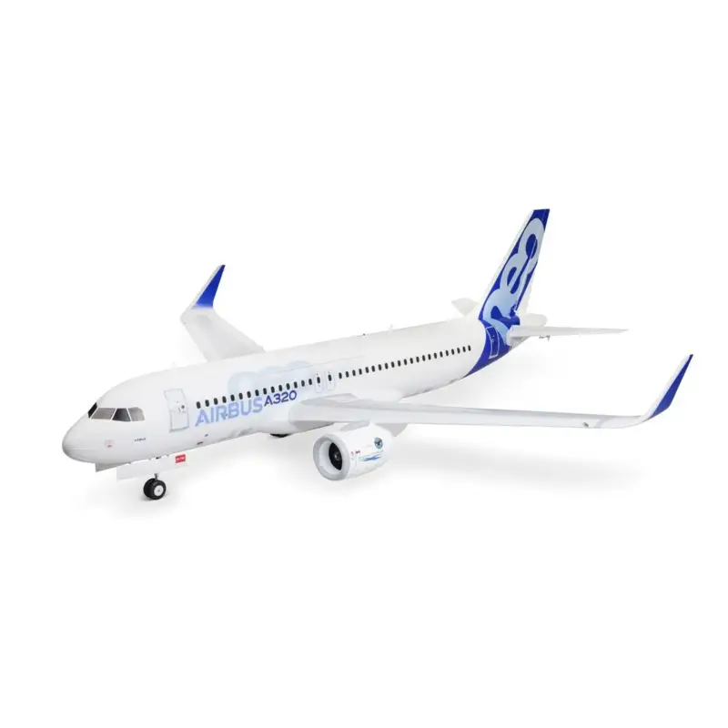 E-Flite Airbus A320neo Twin 64mm EDF BNF Basic met AS3X+ & SAFE Select Tijdelijk Beschikbaar