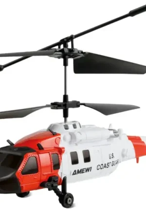 Hete Deal Amewi UH-60 CX Black Hawk Coastguard Coaxiaal Helicopter RTF