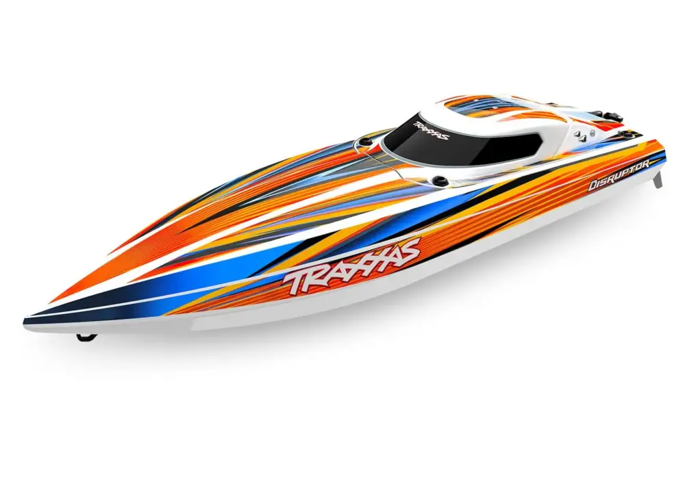 Traxxas Disruptor 4S High-Performance Brushless Boot - Oranje Dagaanbieding