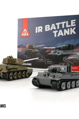 Fabrieksprijs Torro World of Tanks 1/30 RC Tiger I + T-34/85 IR