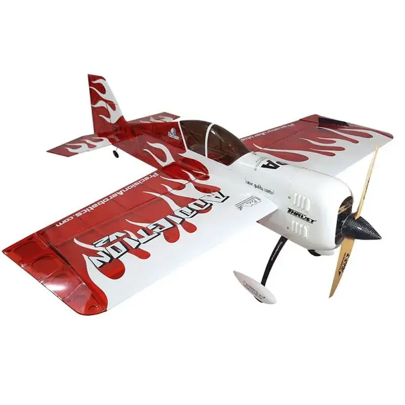 Precision Aerobatics Addiction V4 - Rood - Kit Betrouwbaar