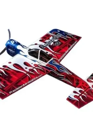 Koopje Precision Aerobatics Addiction X LED V3 - Rood Transparant - Kit