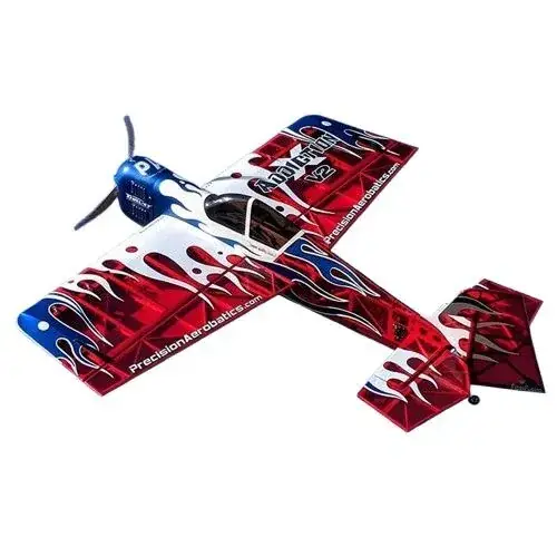 Koopje Precision Aerobatics Addiction X LED V3 - Rood Transparant - Kit