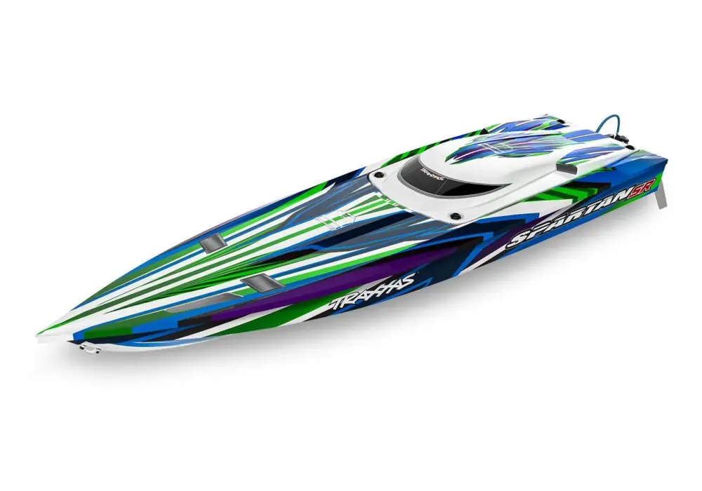 Beste Prijs Traxxas Spartan SR 36 VXL brushless boot RTR - Groen