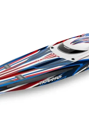 Op = Op Traxxas Spartan SR 36 VXL brushless boot RTR - Rood