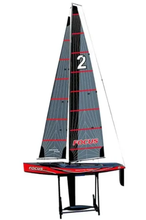 Laatste Versie Joysway Focus V3 RTR Zeilboot - Rood