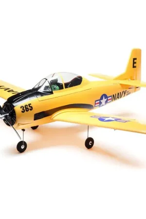 E-Flite Trojan T-28 1.1m electro vliegtuig PNP Op = Op