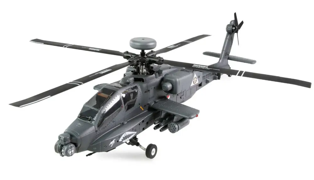 Tijdelijk Beschikbaar Amewi Apache AH-64D 6-Kanaals helikopter met GPS RTF