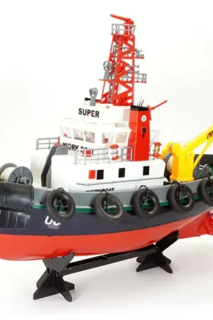 Gecertificeerd Heng Long Tug Work Boat 5CH 2.4 Ghz met waterkanon