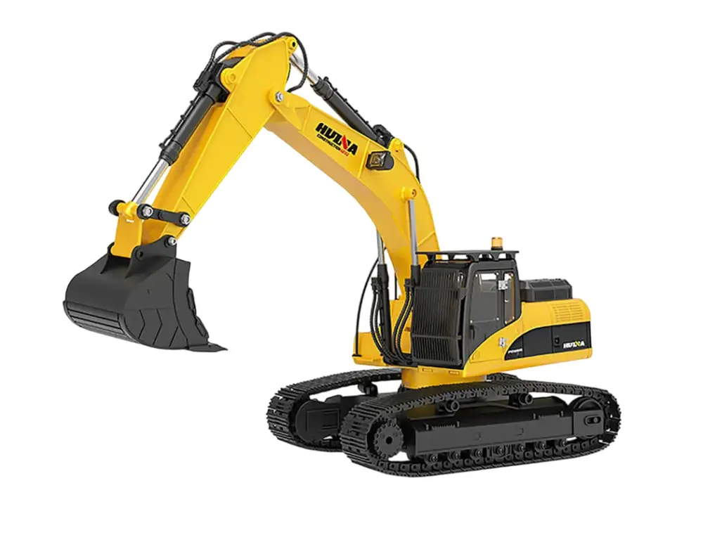 Huina RC 580 1/14 Metalen Graafmachine (23CH 2.4Ghz) - V5 Direct Verzonden