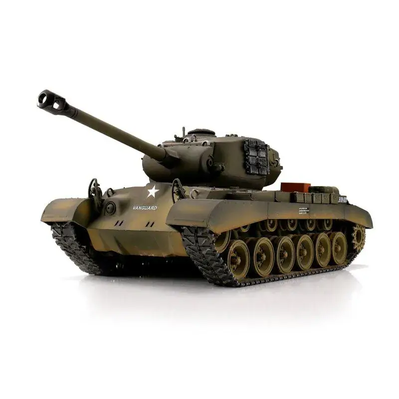 Torro 1/16 RC M26 Pershing Snow Leopard green BB (metal tracks) Express Levering