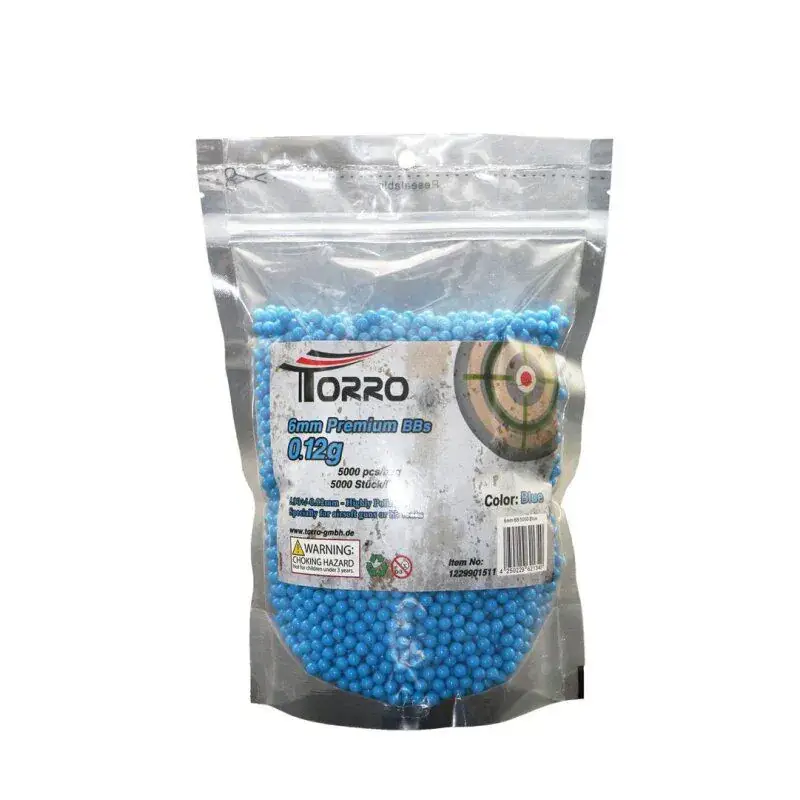 Torro Premium BB Balls 6mm 5000 stuks - Blauw Koop Online